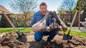 În grădina sa: un bărbat găsește prima mandibulă de mastodont din New York în ultimii 10 ani – un tezaur preistoric rar!