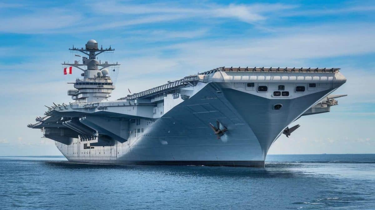 Acest titan francez al oceanelor, cu o lungime de peste 300 metri, redefinește puterea navală europeană! Acest titan francez al oceanelor, cu o lungime de peste 300 metri, redefinește puterea navală europeană!