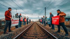CFR Călători în impas: 25% din trenuri anulate și greve iminente amenință să paralizeze România!