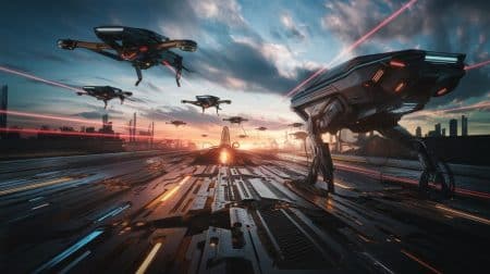 China depășește ficțiunea: această armată de drone cu lasere de 30 kW taie metalul ca pe hârtie!