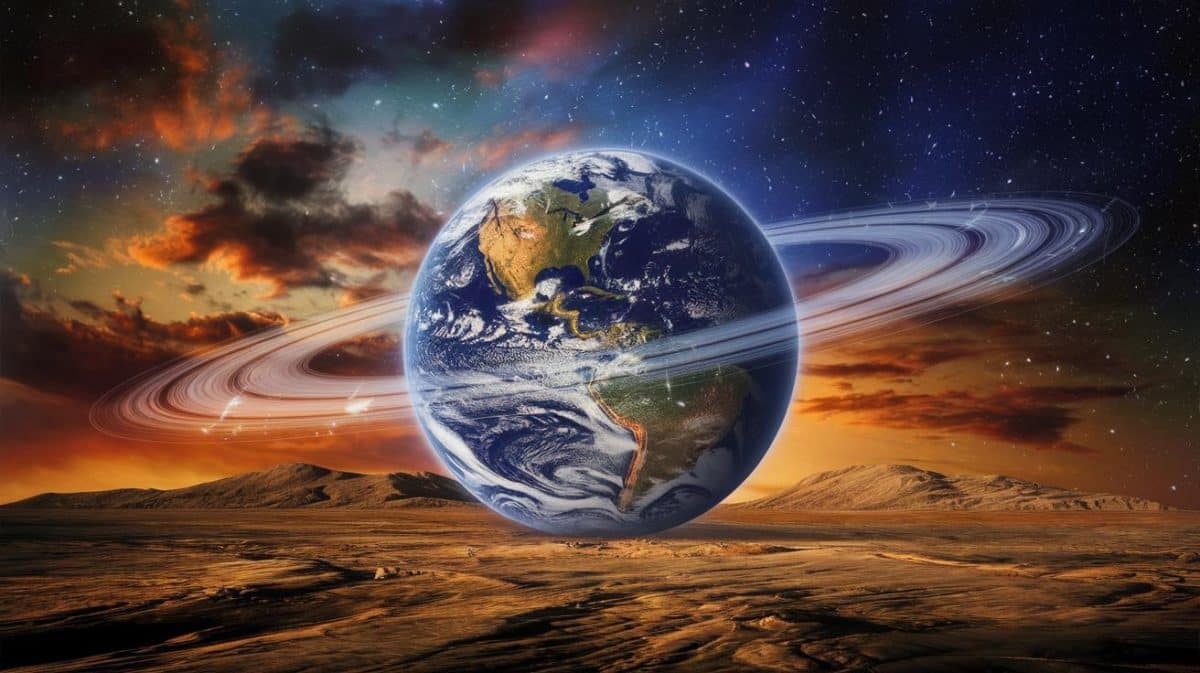 Pământul cu un inel ca Saturn în urmă cu 466 milioane de ani? Studiu revoluționar zguduie istoria geologică Pământul cu un inel ca Saturn în urmă cu 466 milioane de ani? Studiu revoluționar zguduie istoria geologică!