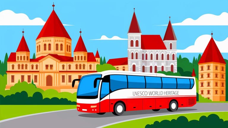 „Uriașul turism cultural dă lovitura”: acest autobuz istoric leagă siturile UNESCO din Transilvania într-un mod unic